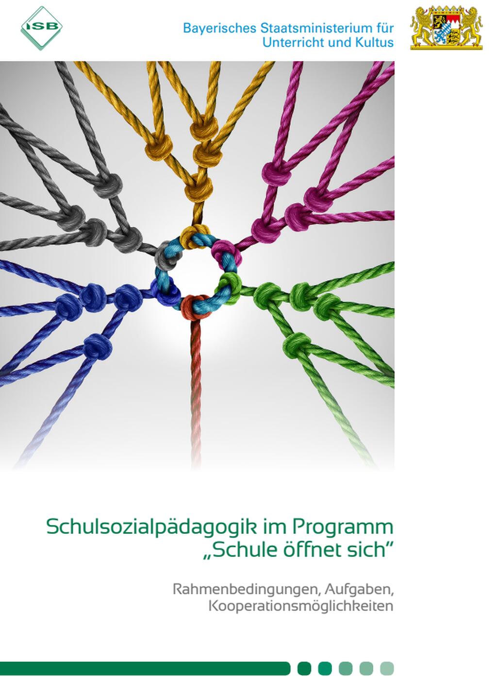 Die Handreichung "Schulsozialpädagogik im Programm 'Schule öffnet sich': Rahmenbedingungen, Aufgaben, Kooperationsmöglichkeiten